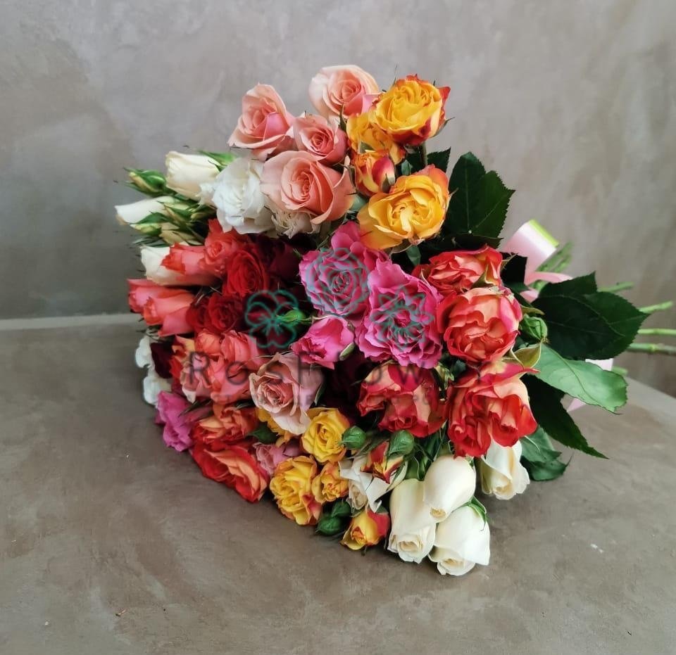 Букет цветов из: Розы в Ремонтном