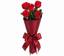 Букет 5 Красных роз Эдлесс Лав в Ремонтном