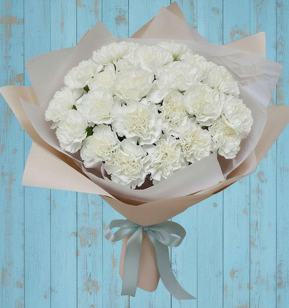 Букет цветов из: Гвоздики в Ремонтном