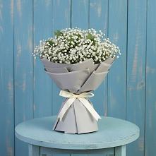 Букет цветов из:  Гипсофила в Ремонтном