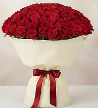 Букет 101 Красная роза Милано в Ремонтном