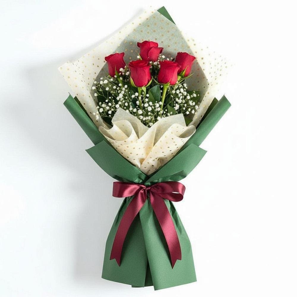 Букет цветов из: Розы в Ремонтном