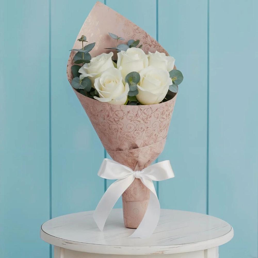 Букет цветов из: Розы в Ремонтном