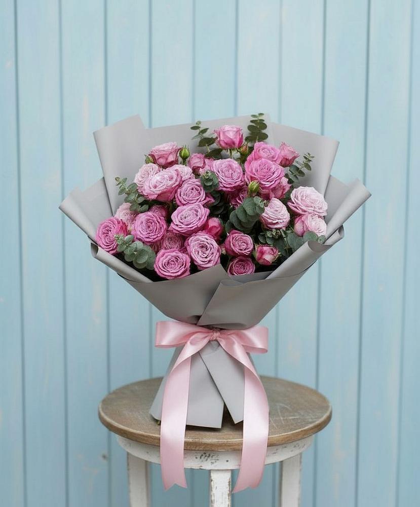 Букет цветов из: Розы в Ремонтном