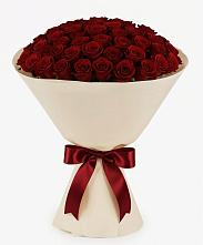 Букет 101 Бордовая роза Блэк Бакарра в Ремонтном
