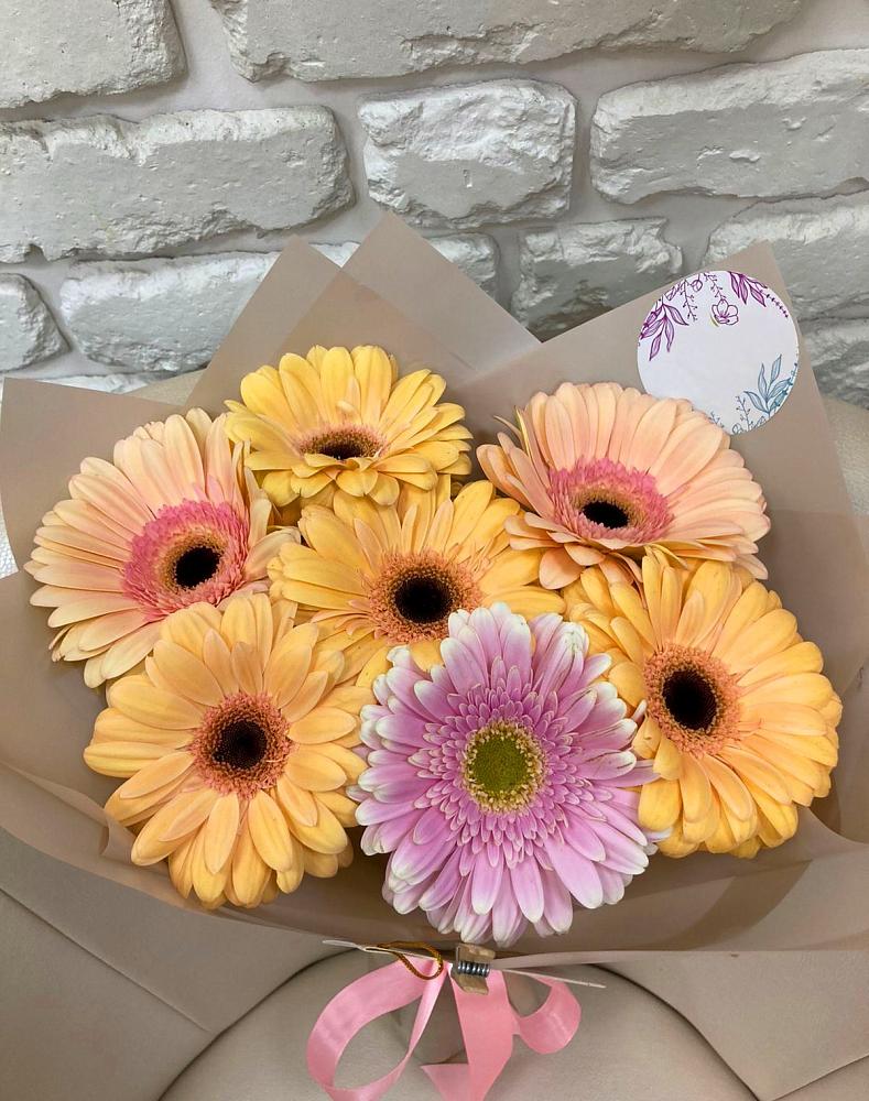 Букет цветов из: Герберы в Ремонтном