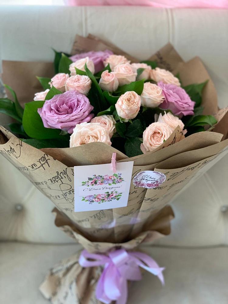 Букет цветов из: Розы в Ремонтном