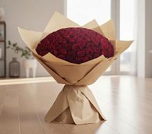 Букет 101 Красная роза #REPLACE_PRED# Ремонтном