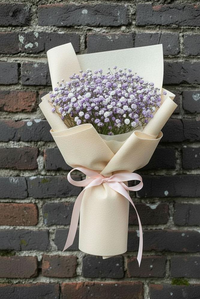 Букет цветов из: Гипсофила в Ремонтном