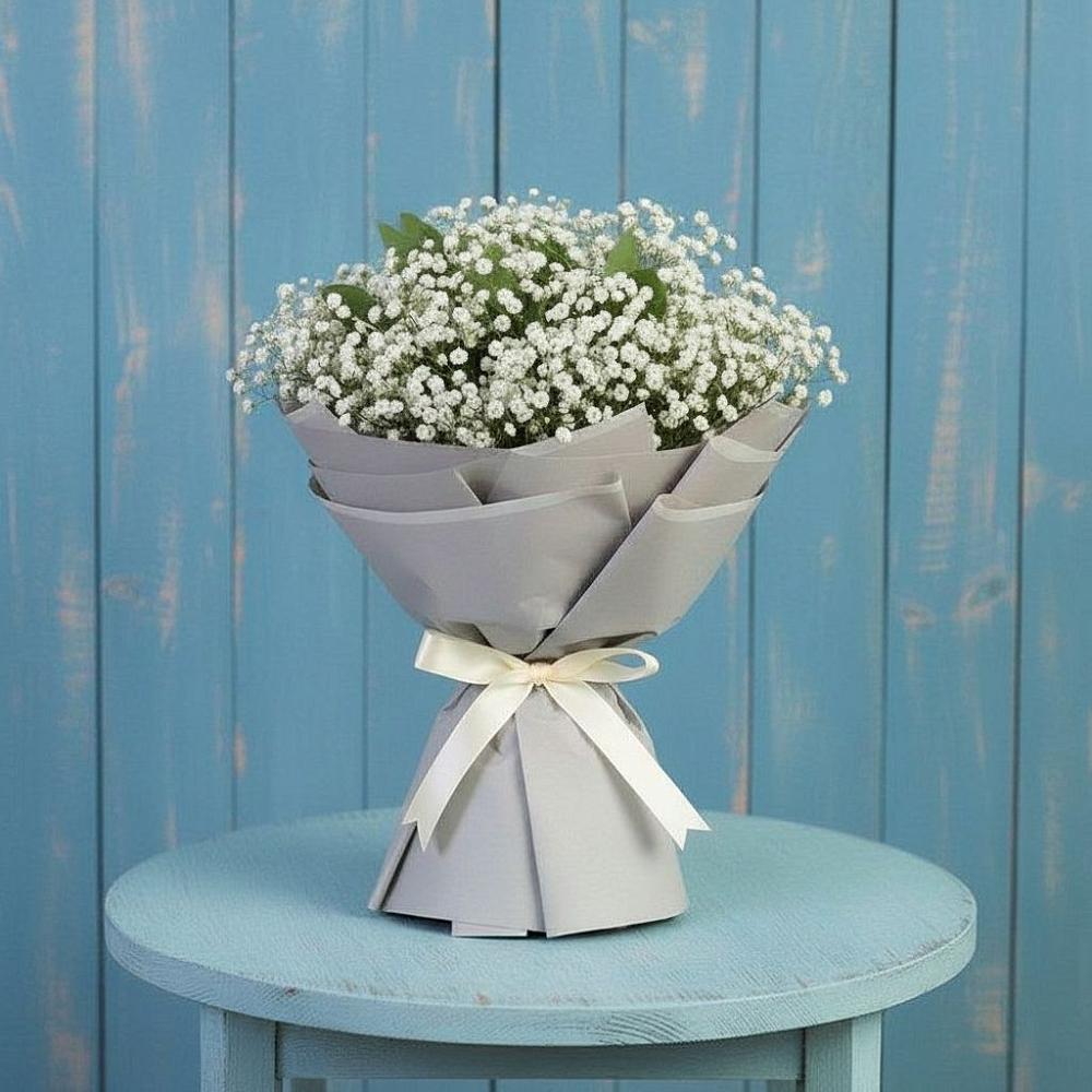 Букет цветов из: Гипсофила в Ремонтном