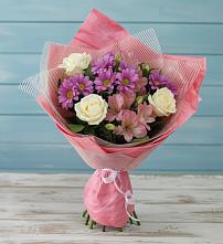 Букет цветов из:  Герберы в Ремонтном