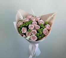Букет цветов из:  Розы и Хризантемы в Ремонтном