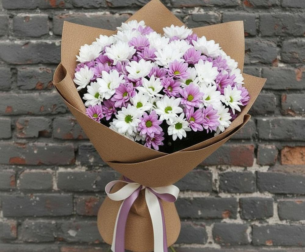 Букет цветов из: Хризантемы в Ремонтном