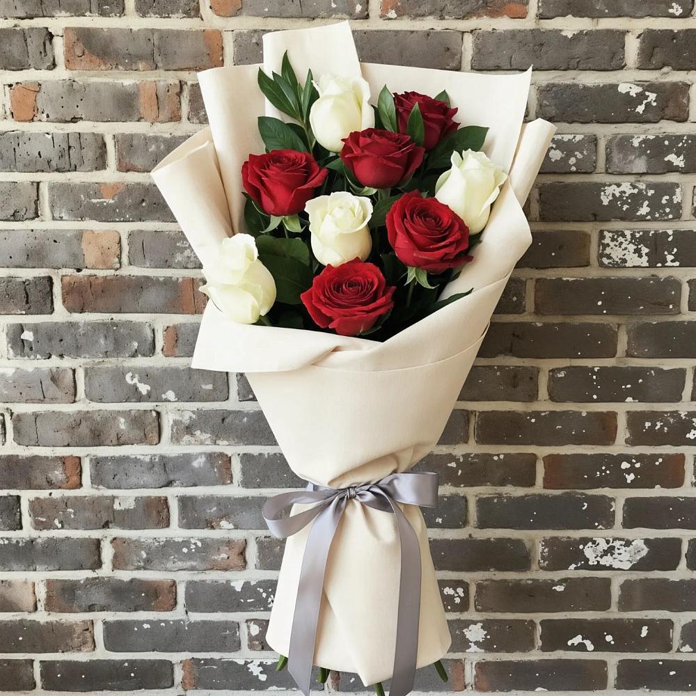 Букет цветов из: Розы в Ремонтном