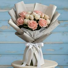 Букет цветов из:  Розы в Ремонтном