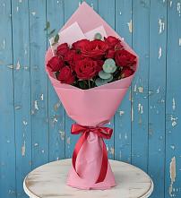 Букет цветов из:  Розы в Ремонтном