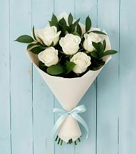 Букет цветов из:  Розы в Ремонтном