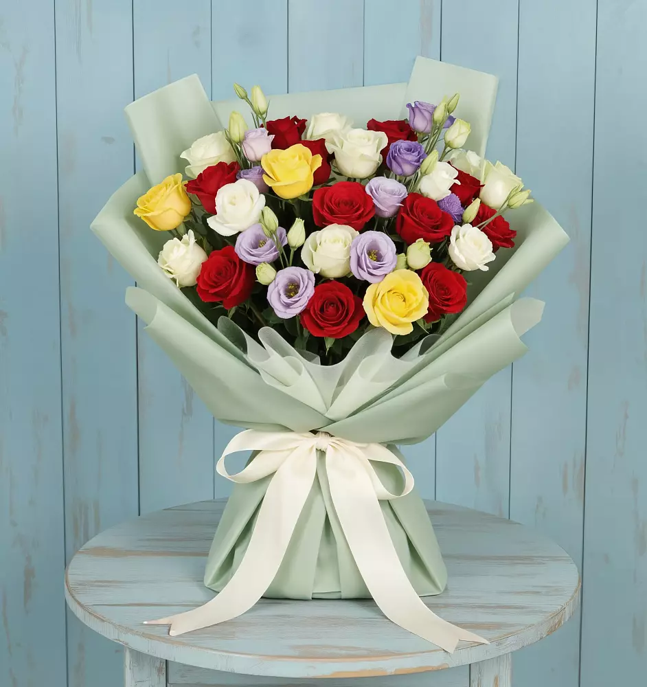 Букет цветов из: Розы в Ремонтном