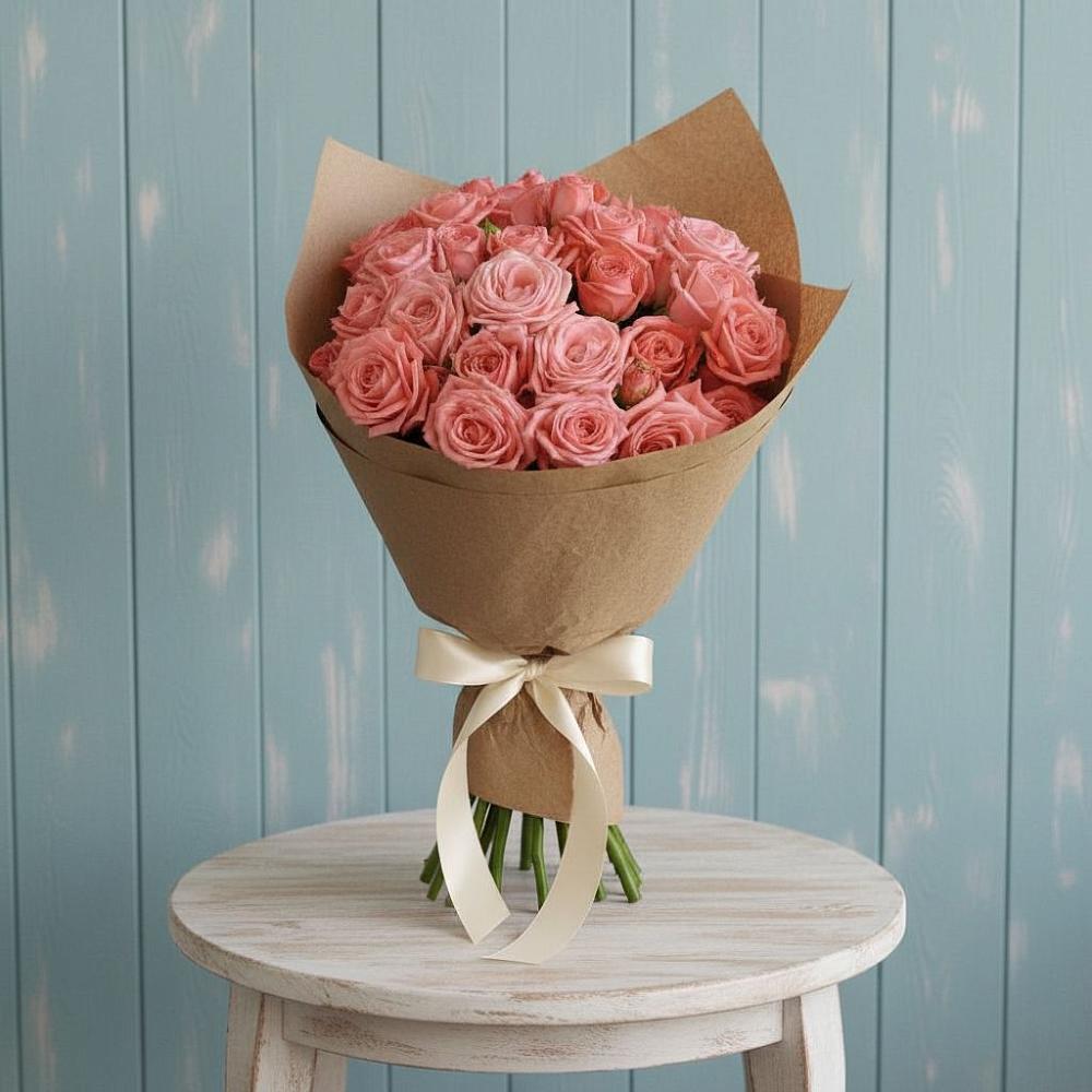 Букет цветов из: Розы в Ремонтном