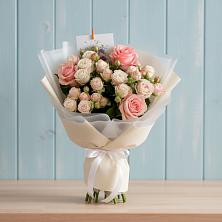 Букет цветов из:  Розы в Ремонтном