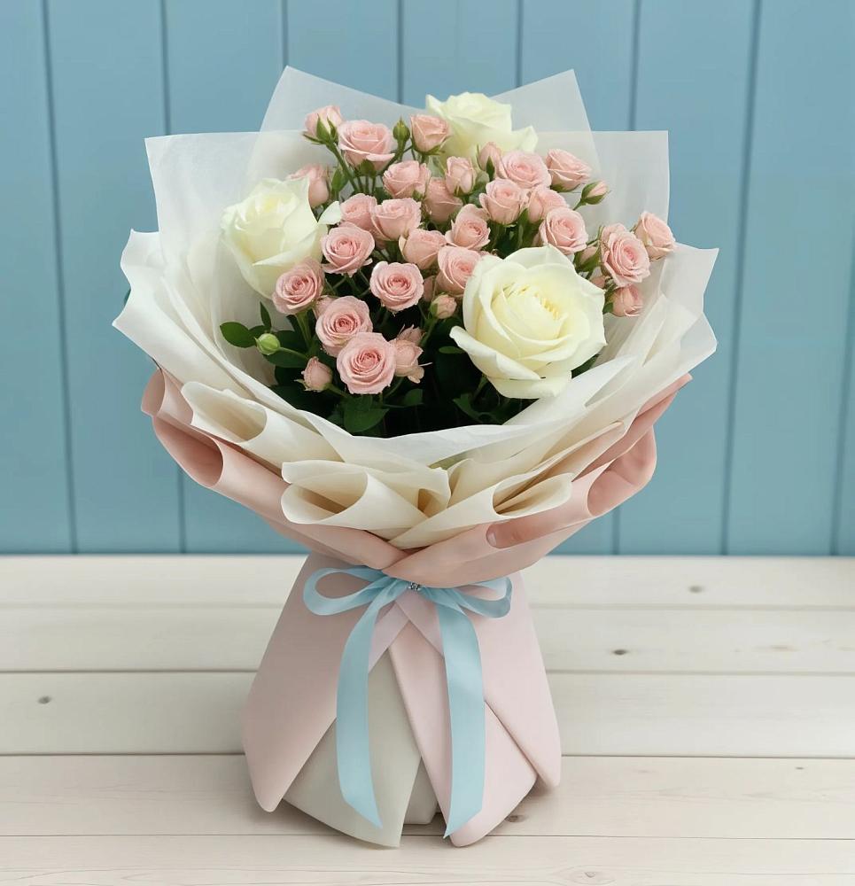 Букет цветов из: Розы в Ремонтном