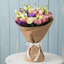 Букет цветов из:  Лизиантусы в Ремонтном