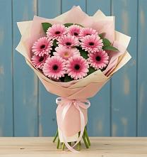 Букет цветов из:  Герберы #REPLACE_PRED# Ремонтном
