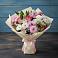 Букет цветов из: Хризантемы, Альстромерии и Розы в Ремонтном